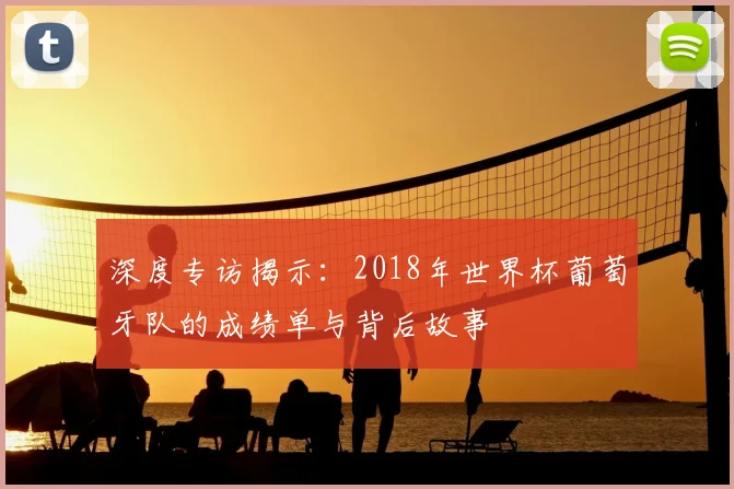 深度专访揭示：2018年世界杯葡萄牙队的成绩单与背后故事